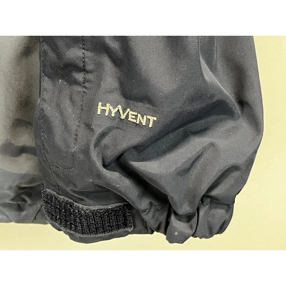 The North Face Hyvent Jacket Sz L GUC Blue Full Zip Windbreaker Mesh Lined Mens